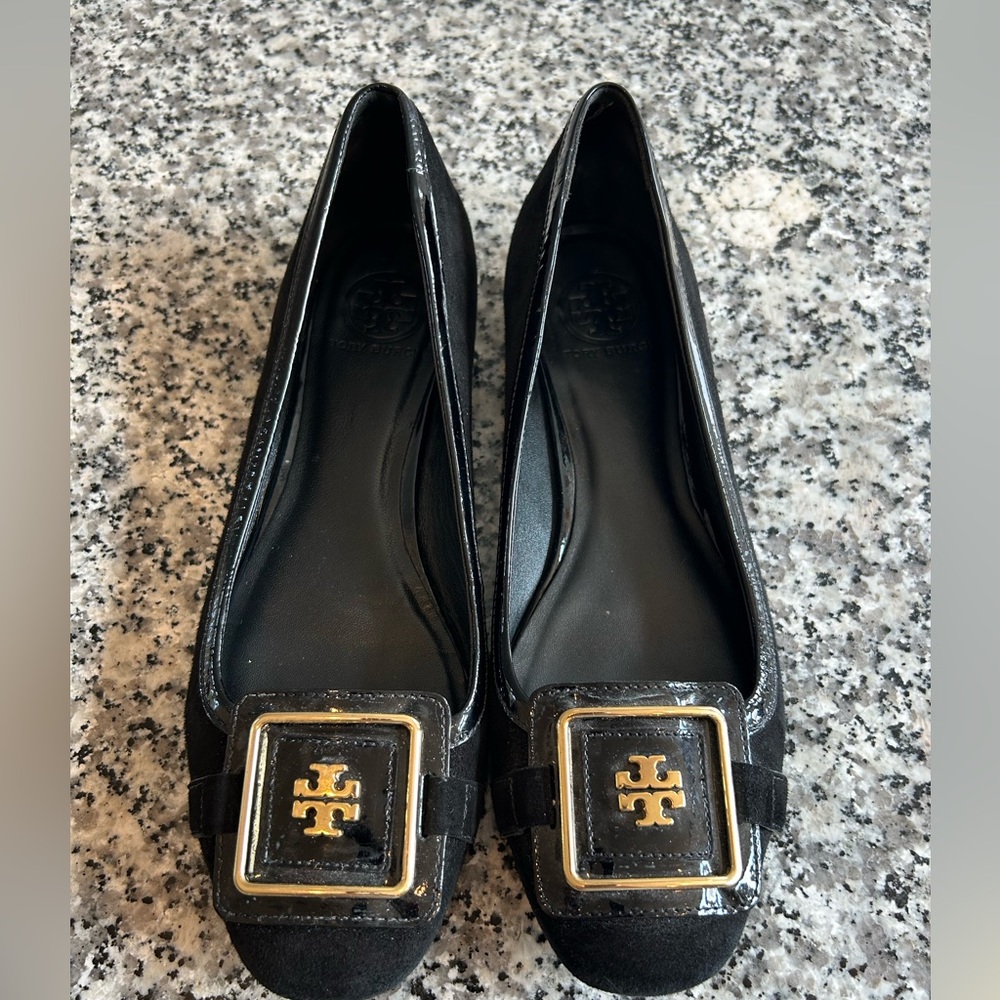 Tory Burch suede flats